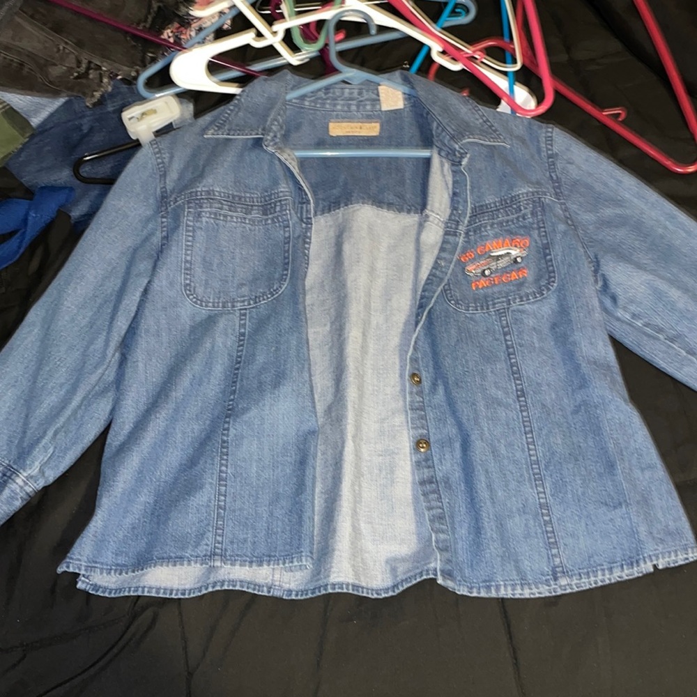 Mountain Lake Jean Jacket. Size PM